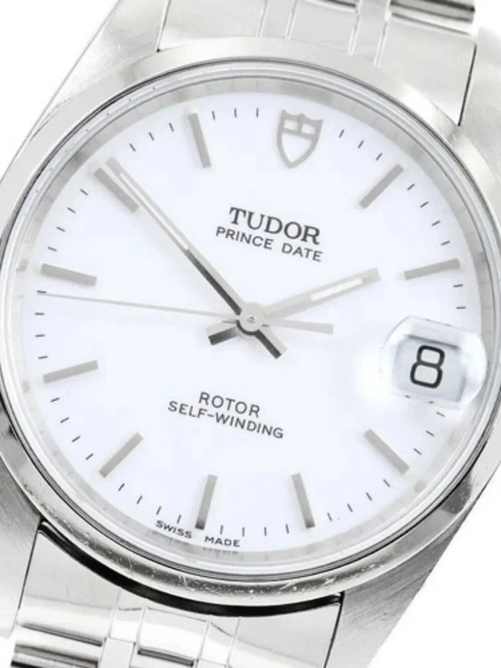 TUDOR Prince Date 72000 Date white Dial Automatic Boy's Watch_952723